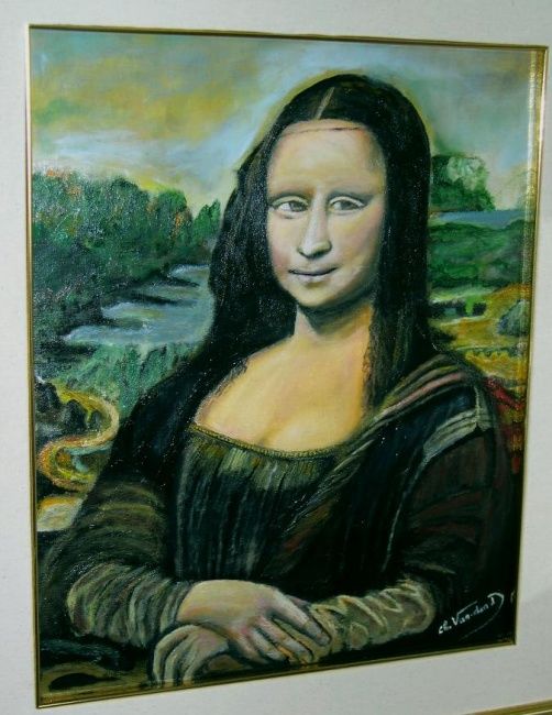Peinture intitulée "reproduction" par Charles Van-Den-Torren, Œuvre d'art originale,