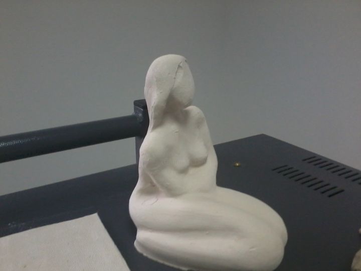 Sculpture titled "Demoiselle Y" by Vegeto, Original Artwork, Other