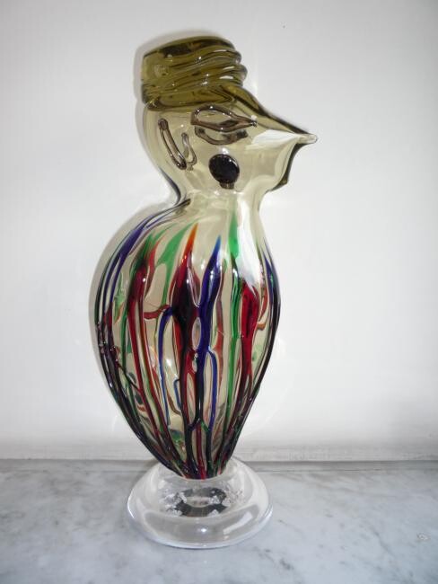 Scultura intitolato "Venetian art glass…" da Venecian Murano, Opera d'arte originale, Vetro
