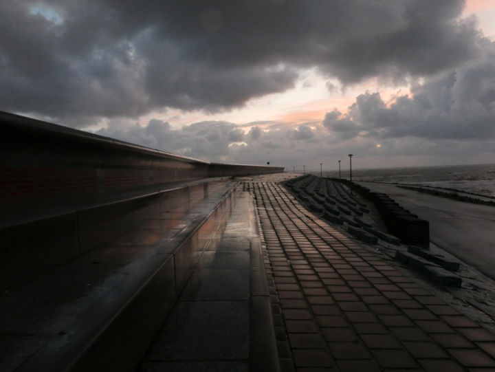 Fotografie mit dem Titel "Vor dem Sturm" von Vera Boldt, Original-Kunstwerk, Digitale Fotografie