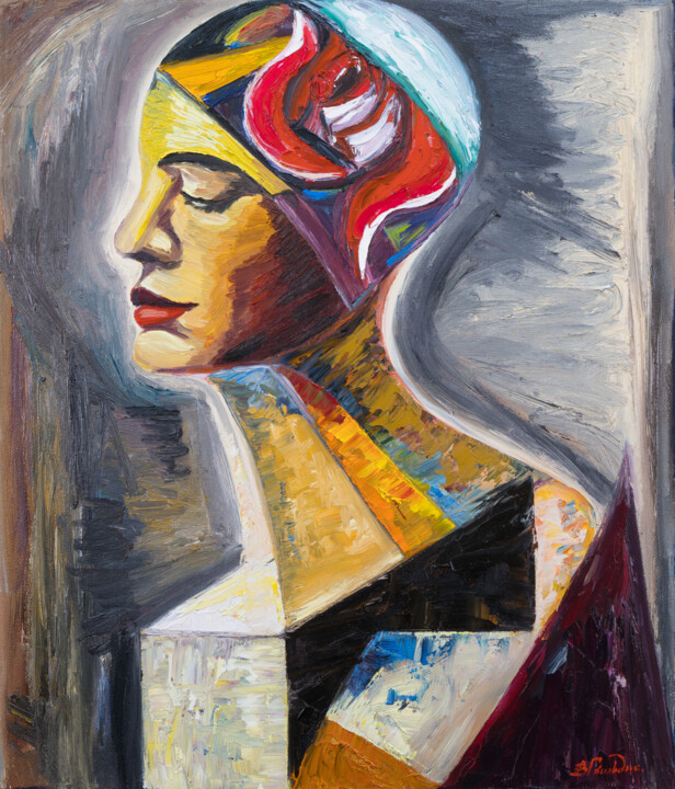 Schilderij,  27,6x23,6 in 