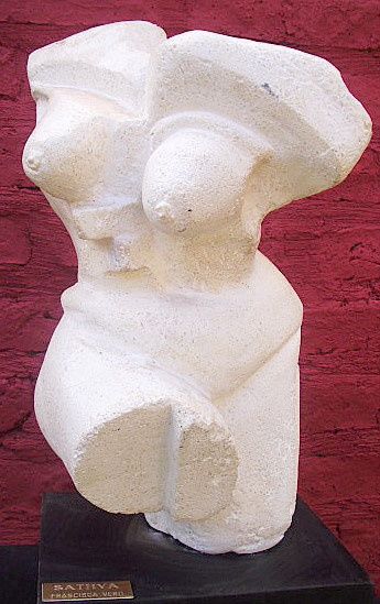Escultura titulada "Sathya" por Francisca Verd, Obra de arte original