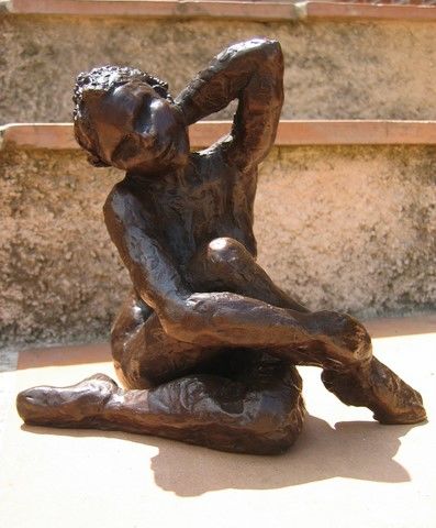 Скульптура под названием ""Intime Créatrice"…" - Gérard Verger, Подлинное произведение искусства