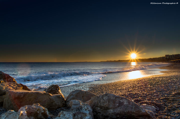 Photographie intitulée "petit coucher de so…" par Millenium Photographie, Œuvre d'art originale,