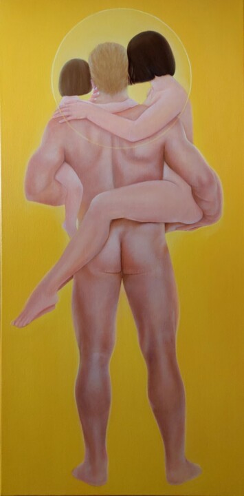 Painting titled "Vero love 3" by Vero Adoni, Original Artwork, Oil