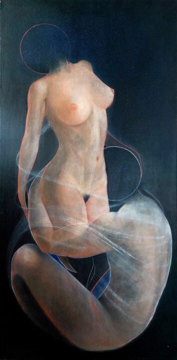 Painting titled "Vero love 1" by Vero Adoni, Original Artwork, Oil