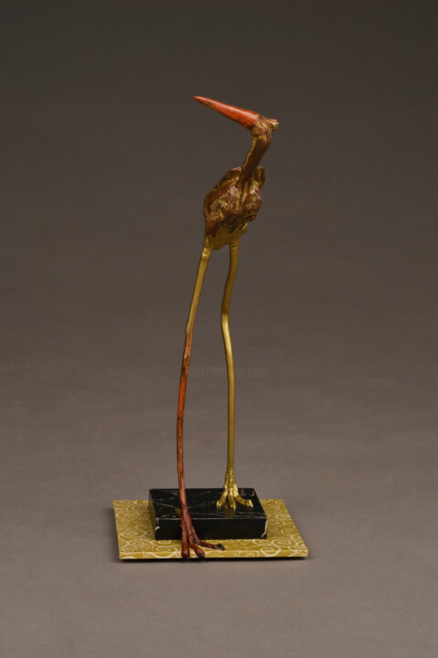 Sculpture intitulée "Le Trophée" par Véro Lombard, Œuvre d'art originale, Bois