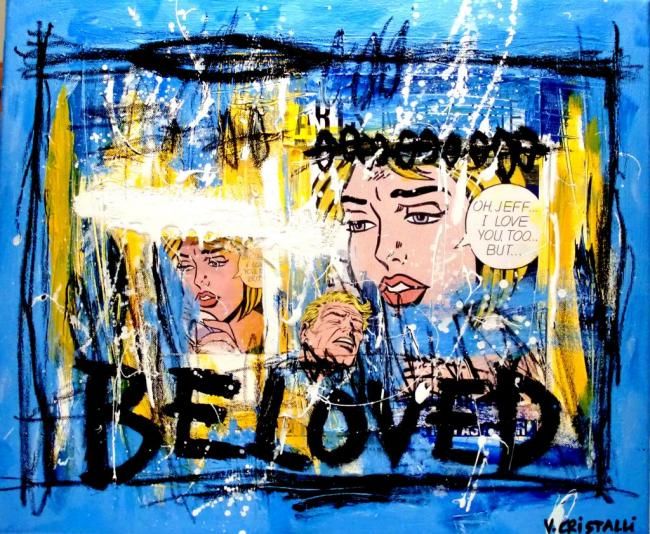 Pintura titulada "BELOVED 2" por Vero Cristalli, Obra de arte original, Oleo