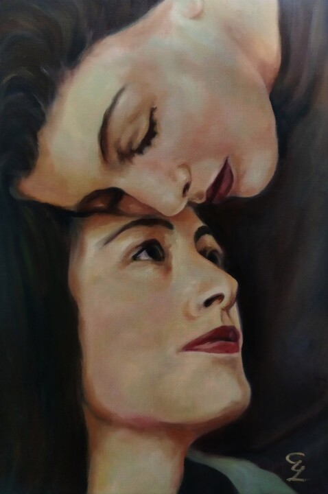 Painting titled "Your comfort IV "Wh…" by Veronica Ciccarese, Original Artwork, Oil