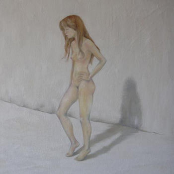Картина под названием "Desconocida1" - Veronica Pereira, Подлинное произведение искусства