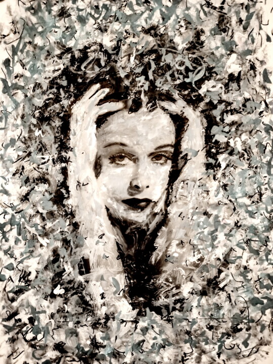 Collages intitolato "mujer" da Verónica Risalde, Opera d'arte originale, Fotomontaggio