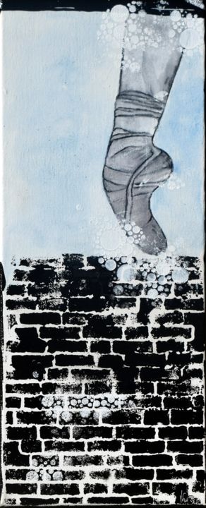 Peinture intitulée "J'irai danser sur v…" par Veronica Vog, Œuvre d'art originale, Acrylique