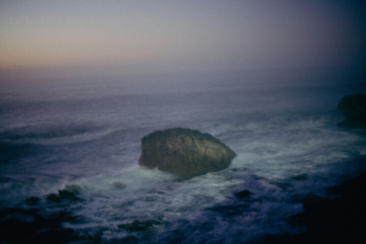 "Blue(s), paysage ém…" başlıklı Tablo Véronique Durruty tarafından, Orijinal sanat, Fotoşopsuz fotoğraf