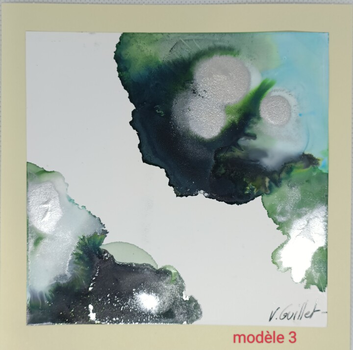 Pintura titulada "Modèle 3" por Véronique Guillet, Obra de arte original, Tinta