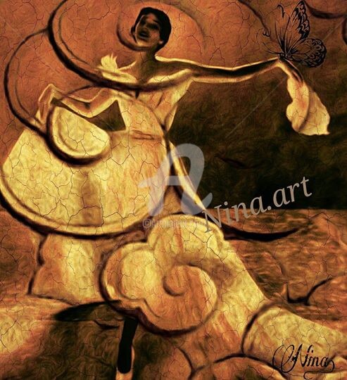 Digital Arts titled "Gala" by Véronique Marchese, Original Artwork