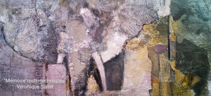 Pintura intitulada "Mémoire" por Véronique Soitel, Obras de arte originais, Acrílico