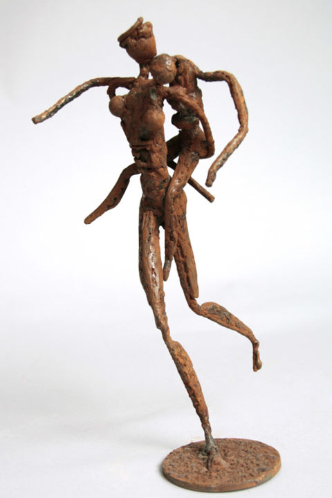 Sculpture intitulée "viergealenfanta-cop…" par Véronique Bellot, Œuvre d'art originale