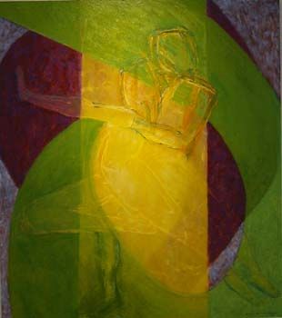 Painting titled "Dance Together" by Veryan Edwards, Original Artwork