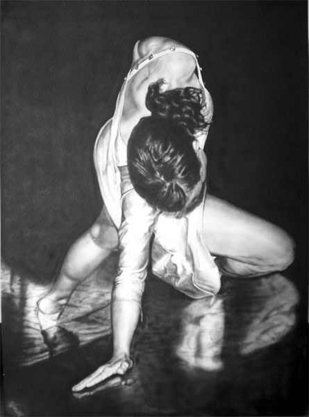 Painting titled "Dancer" by Vg-Art, Original Artwork, Acrylic
