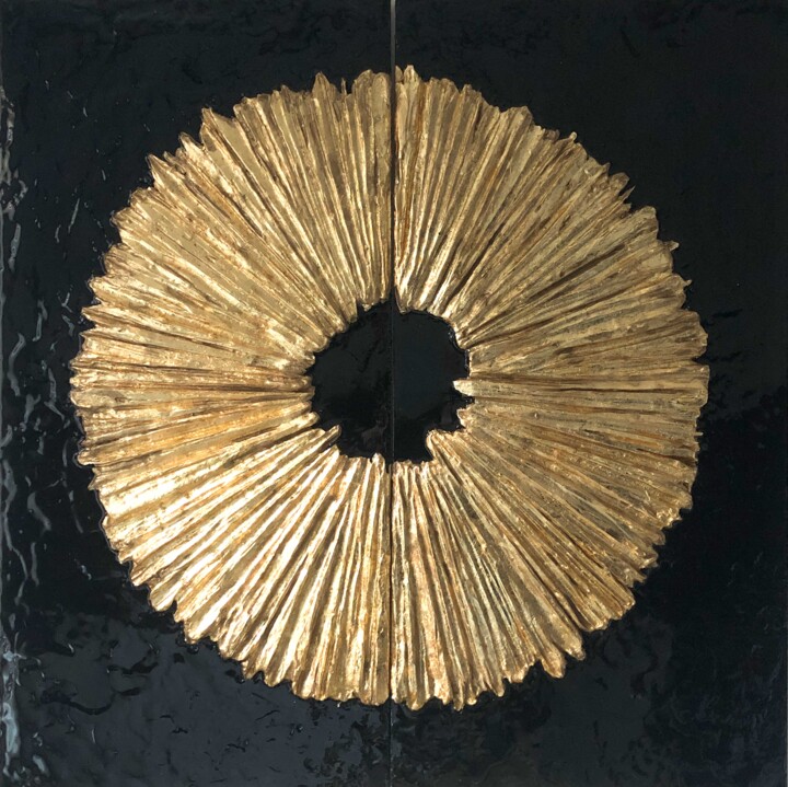 "Golden circle." başlıklı Heykel Viacheslav Zaykin tarafından, Orijinal sanat, Alçı