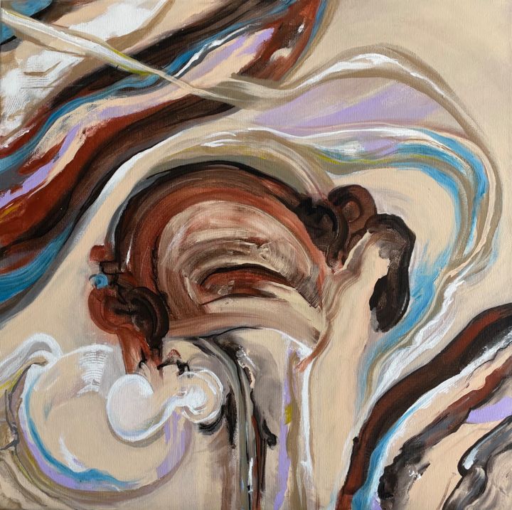 Peinture intitulée "My Way or Highway" par Vibhak_art Kapur, Œuvre d'art originale, Acrylique