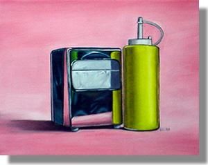 Painting titled "Still Life III" by Vic Vicini, Original Art,