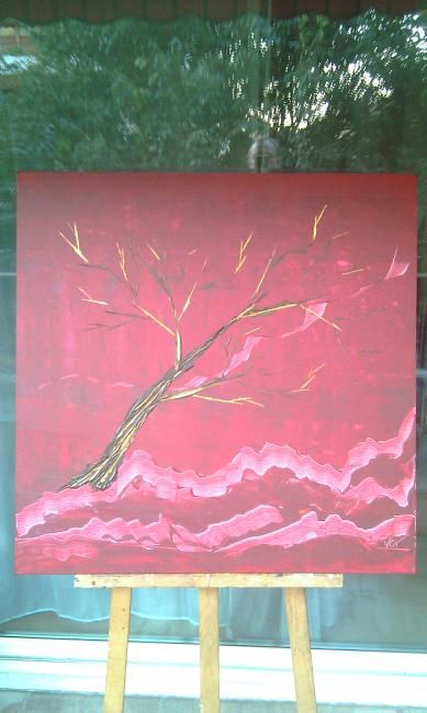 Painting titled "Dorure" by Victor Kuchto, Original Artwork