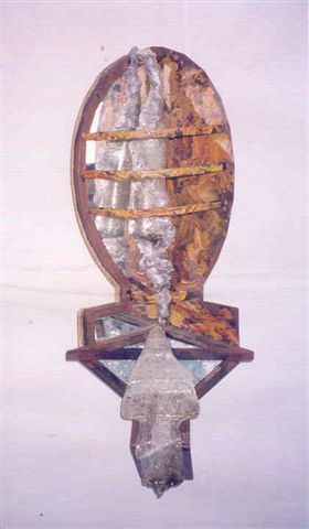 Skulptur mit dem Titel "Resonance#1,1999,70…" von Vicki Nagar, Original-Kunstwerk