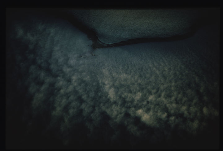 Photography titled "Shoreline frost and…" by Victor Stepanow, Original Art, Analog photography