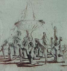 Pintura titulada "Ritual Dances. 1997…" por Victor Sydorenko, Obra de arte original