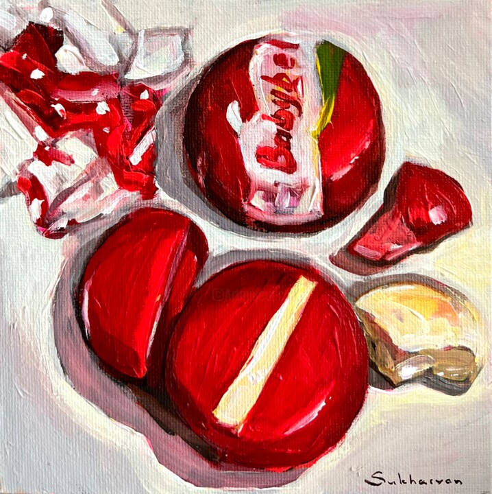 Peinture intitulée "Still Life with Bab…" par Victoria Sukhasyan, Œuvre d'art originale, Acrylique