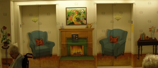 Painting titled "Leisure World Murals" by Victoria Wallace, Original Artwork