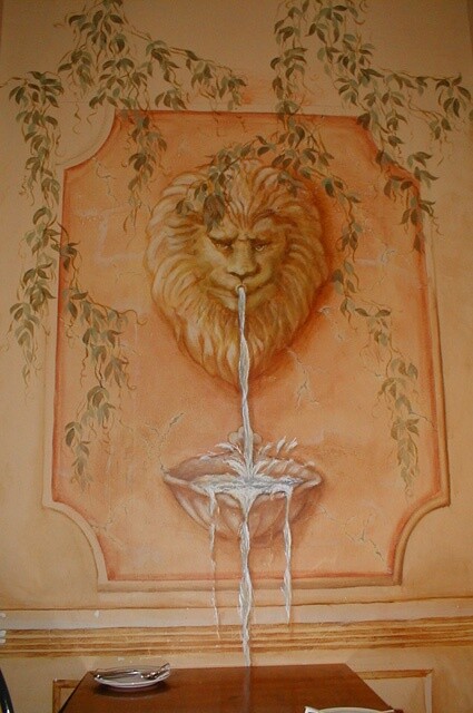 Painting titled "Ferrarro Restaurant…" by Victoria Wallace, Original Artwork