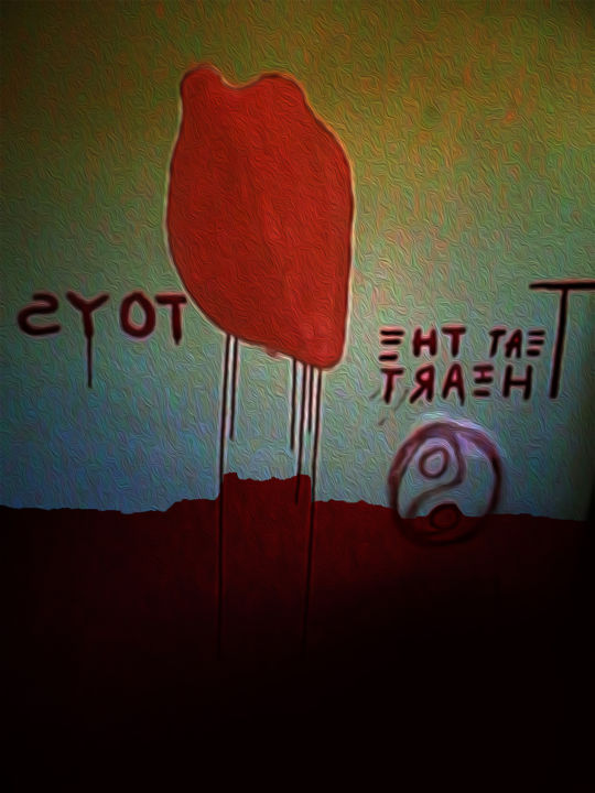 「Empatia」というタイトルのデジタルアーツ Victor Kによって, オリジナルのアートワーク, 2Dデジタルワーク