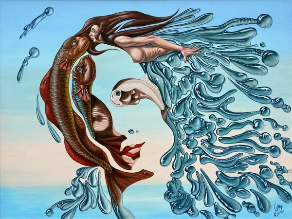 Картина под названием "Venus" - Victor Molev, Подлинное произведение искусства