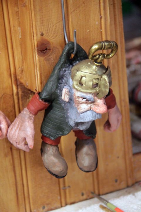 Sculpture titled "Captive dwarf-3" by Victor Molev, Original Artwork