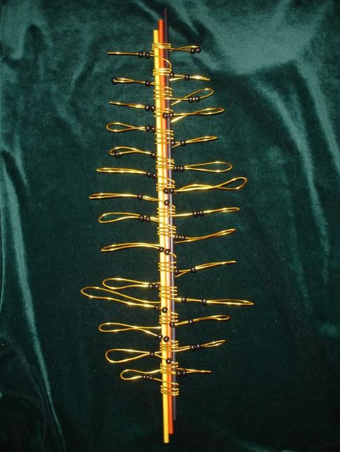 Sculpture titled "Abstract room deco…" by Vic, Original Art, Metals