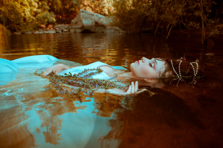 Photography titled "Pearls on the river" by Viet Ha Tran, Original Artwork, Digital Photography