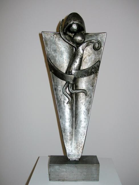 Sculpture titled "MERE & L'ENFANT 2 /…" by Gerard Lami, Original Artwork