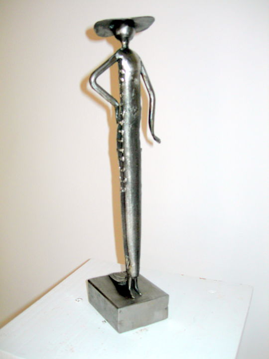 Sculpture titled "LA FEMME & LA CREAT…" by Gerard Lami, Original Artwork