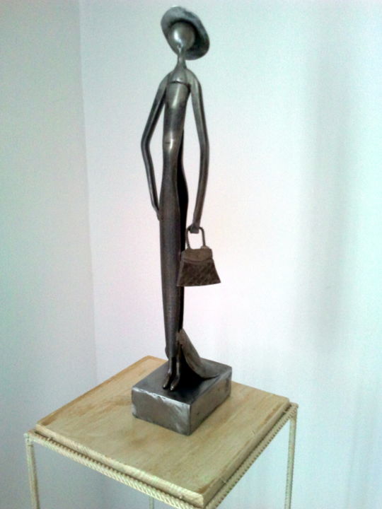 Sculptuur getiteld "UNE HISTOIRE D'AMOU…" door Gerard Lami, Origineel Kunstwerk