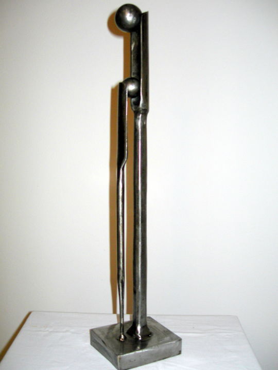 Sculpture intitulée "CONSOLATION" par Gerard Lami, Œuvre d'art originale, Métaux