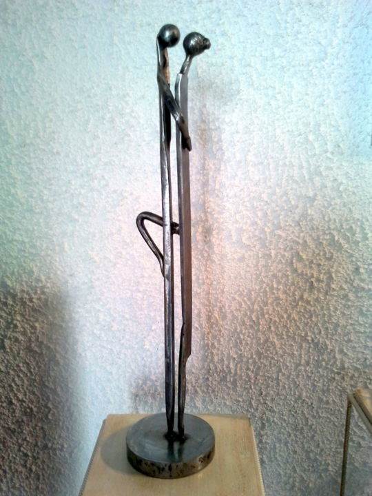 Skulptur mit dem Titel "DANSE SENSUELLE" von Gerard Lami, Original-Kunstwerk