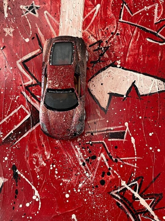 Pinturas extrañas: Ferrari negro mate y Jeep gotelé