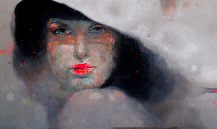 Картина под названием "Phenomenon" - Viktor Sheleg, Подлинное произведение искусства, Масло