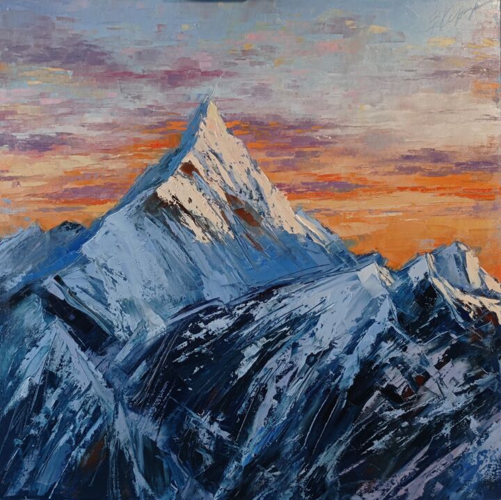 Mountain Paint Art 