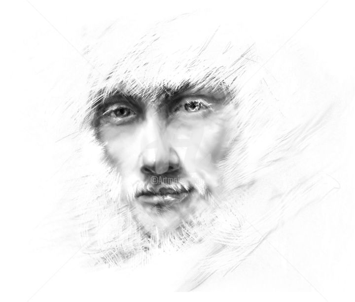 Digital Arts titled "Арктика" by Viza, Original Artwork