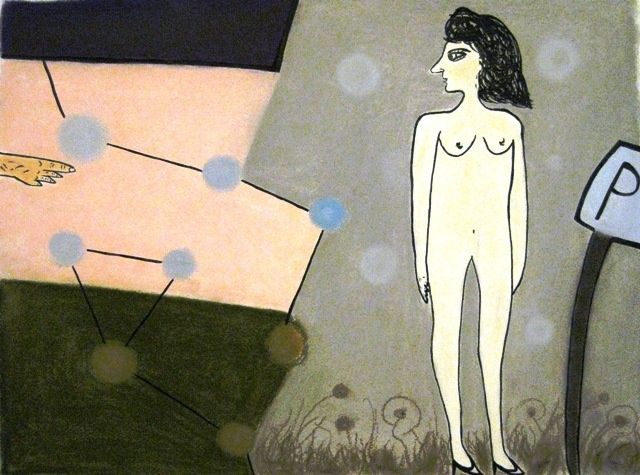 Pintura titulada "Mujer Desnuda" por Pablo Villaizán, Obra de arte original