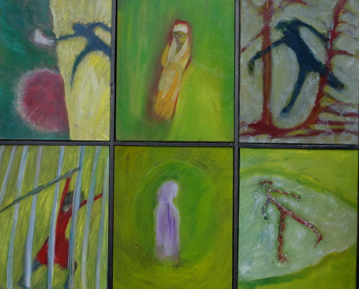 Painting titled "78.jpg" by Claire De Villemeur Couveinhes, Original Artwork