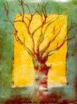 Peinture intitulée "Tree 1" par Christiane Van Marsenille, Œuvre d'art originale, Huile